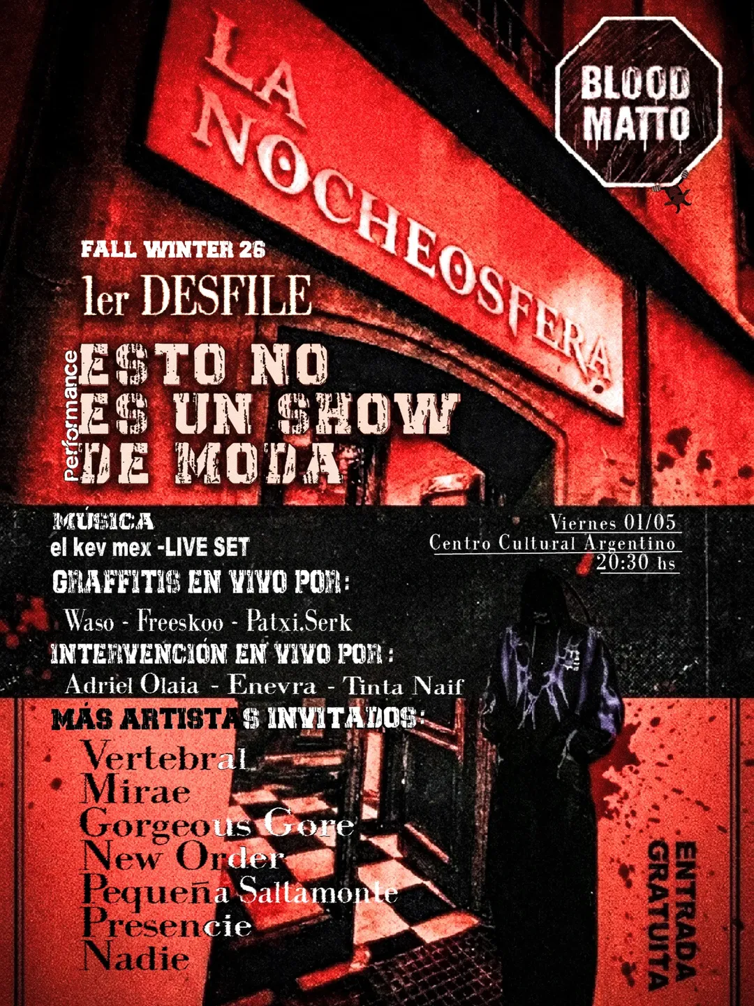LA NOCHEOSFERA — desfile/performance