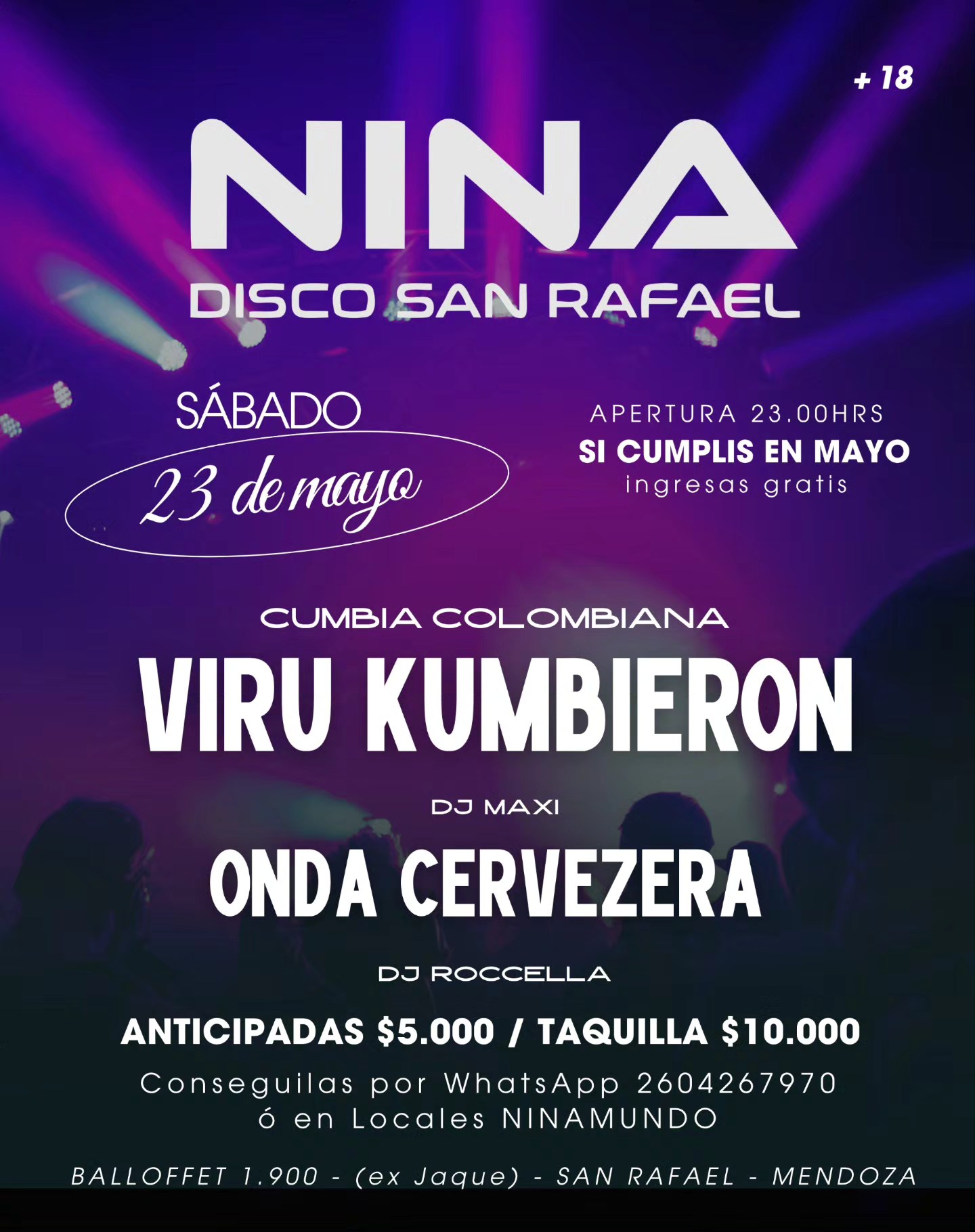Show en vivo: VIRU KUMBIERON junto a ONDA CERVEZERA