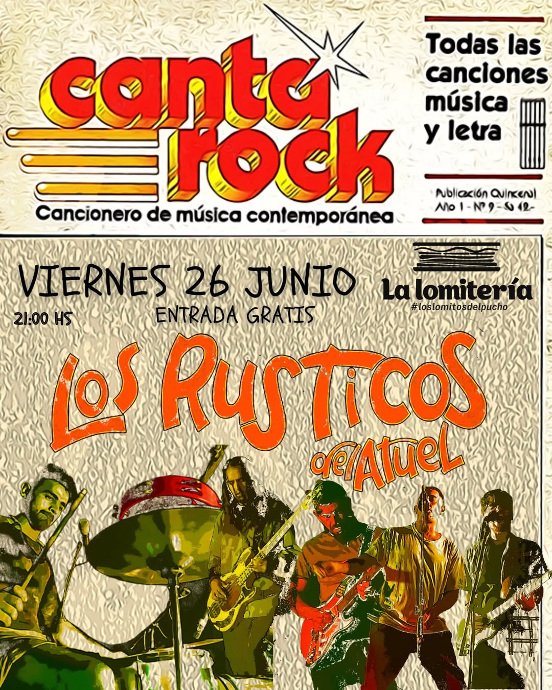 SHOW EN VIVO: LOS RUSTICOS DEL ATUEL