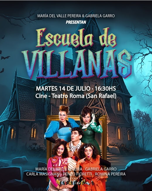 ❄️ Vacaciones de Invierno en el Roma: ESCUELA DE VILLANAS 🧙‍♀️✨