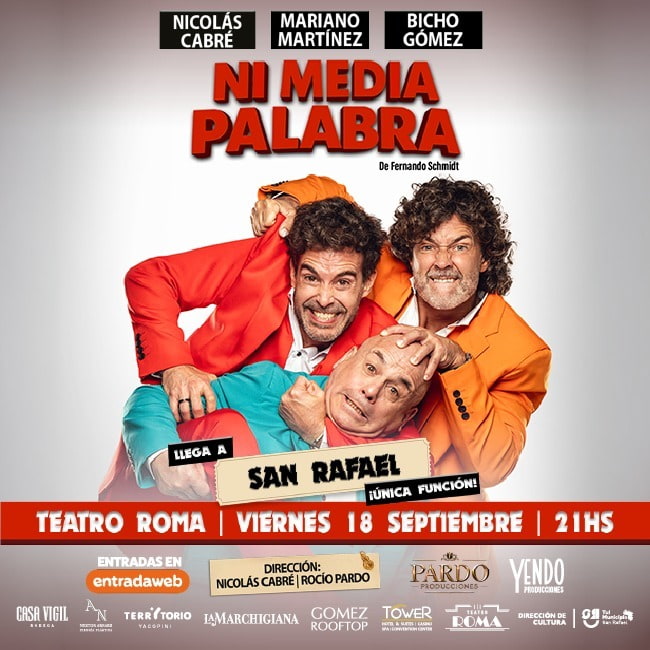 Obra de teatro: Ni Media Palabra