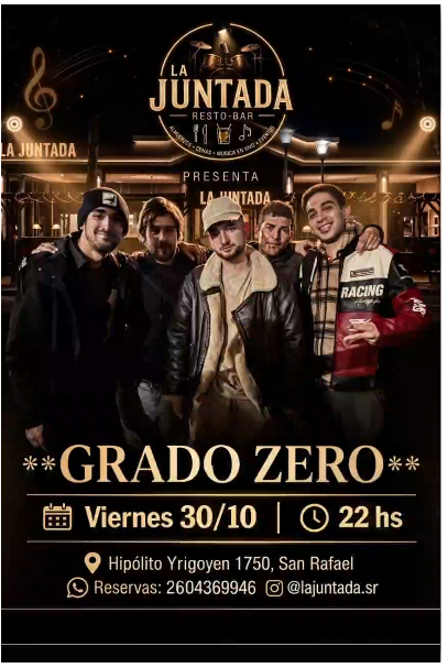 Show musical: GRADO ZERO 🤘🎶🎸