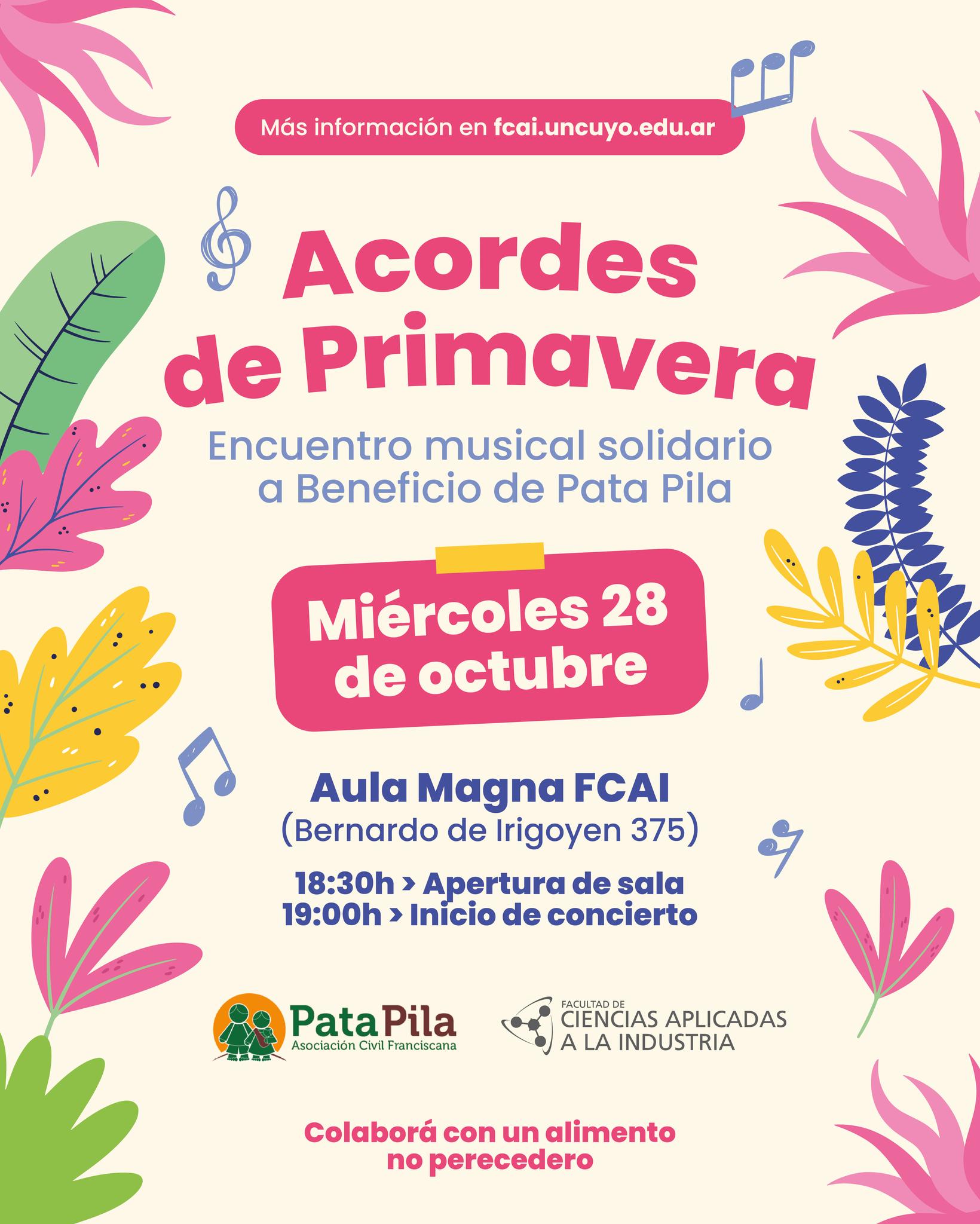 Encuentro Musical: 🌸 Acordes de Primavera 🌸